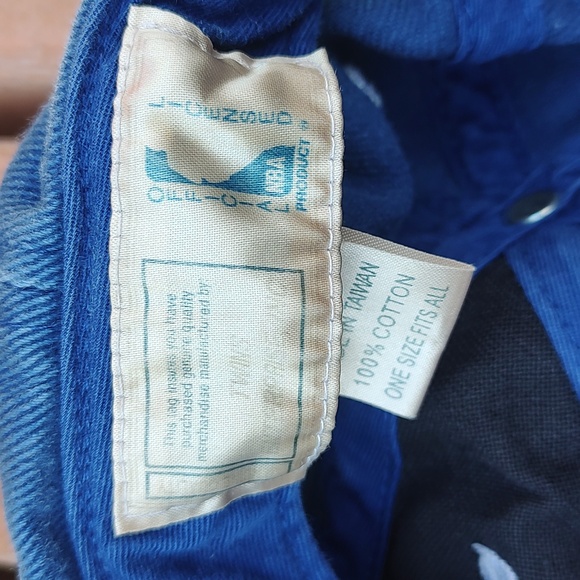 Vtg Twins Enterprise NBA Minnesota Timberwolves Thick  Embroidered Strap-on Hat - Picture 9 of 9